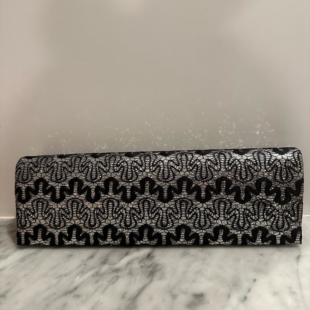 Vintage Bijoux Tuner Black Clutch